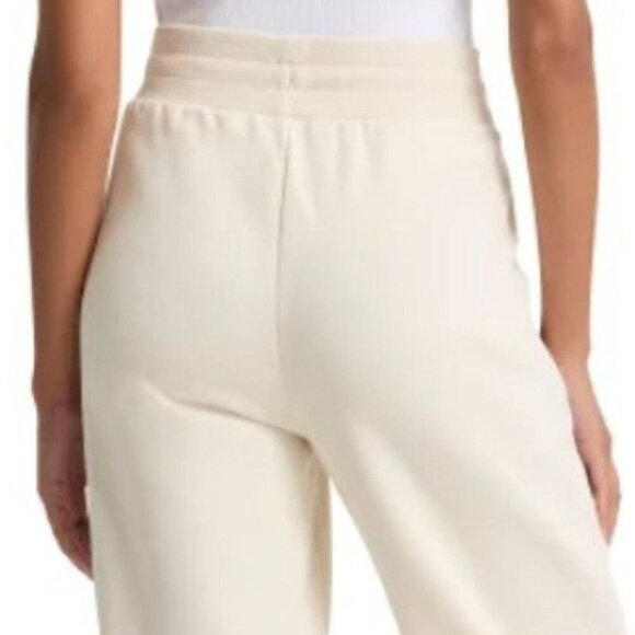 Women's Puma Plus Size Fleece Straight Wide Leg Fleece Pants - Tan - XXL - NWT - Picture 3 of 4